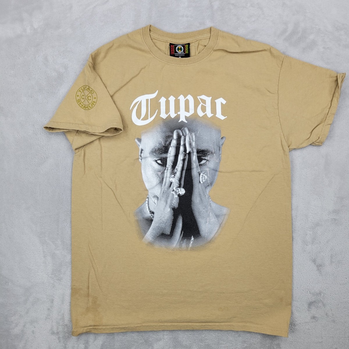 Vintage Tupac Shirt Men Medium Rap Concert West Coast 2Pac Amaru