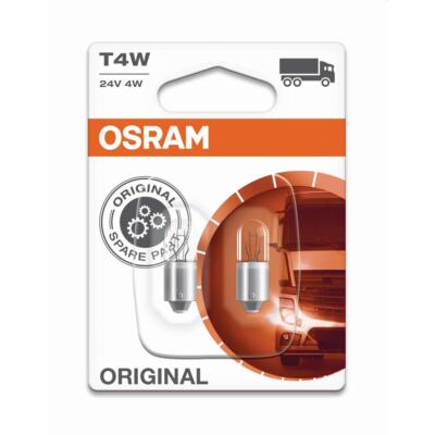 OSRAM T4W 24V Glühlampe Blinkleuchte BA9s 3930-02B Autolampe