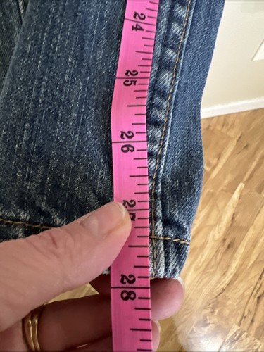 Nautica Jeans Mens Size 42 x 30 Straight Fit Heavyweight Denim Cotton Zip Fly - Picture 13 of 18