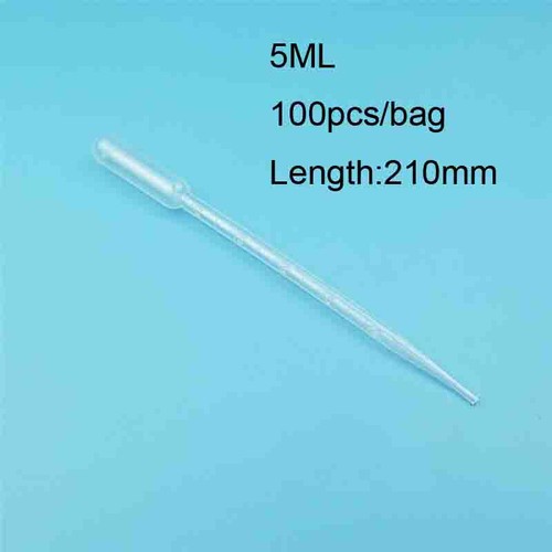 100PCS 1/2/3/5ml Eye Dropper Plastic Disposable Transfer Oils Graduated Pipettes - Picture 9 of 13
