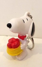 PEANUTS  SNOOPY KEY RING WITH HEARTS