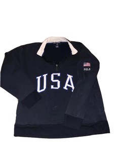 vintage polo sport quarter zip