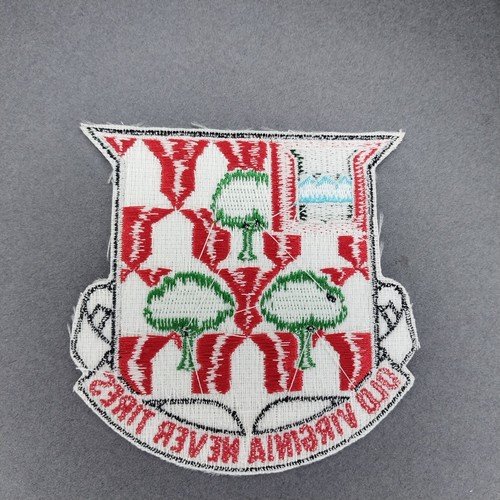 318th Paraglider Regiment Old Virginia Never Tires 3.5" Patch - Picture 3 of 3