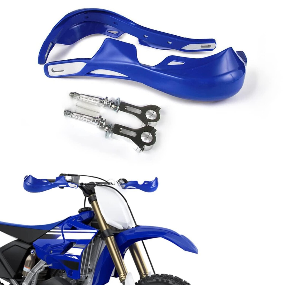 Handkappen Blauw Universeel Bromfiets Off Road / Motard - Zie Informatie