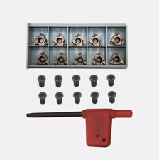 10pcs 16IR 16ER AG60 10 screw Carbide Insert FOR Lathe Threading Tool SNR/SER