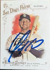 Yonder Alonso Autographed 2014 Topps Allen & Ginter #310 SP