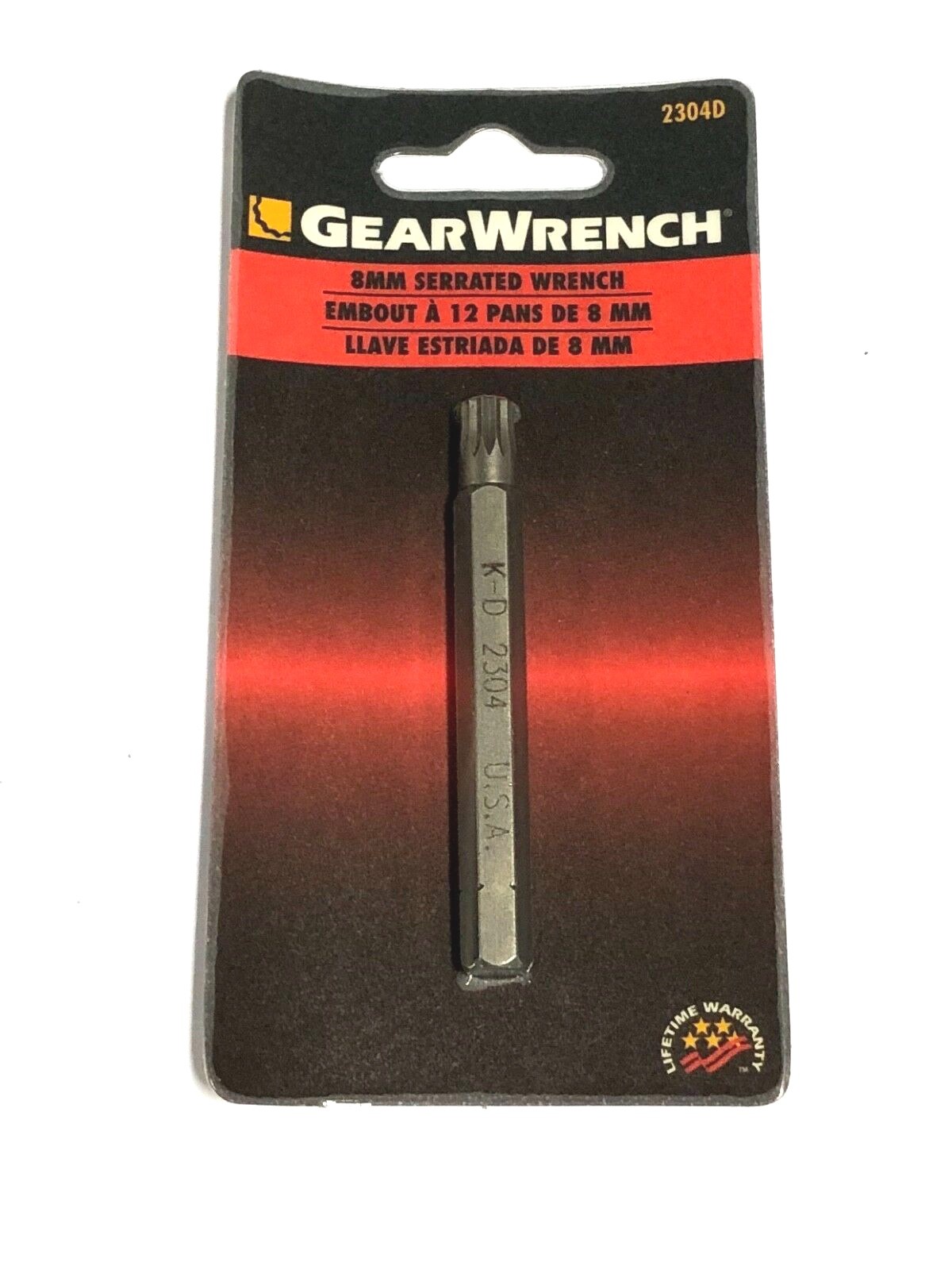 GearWrench 8mm Serrated Wrench USA Made 2304D eBay