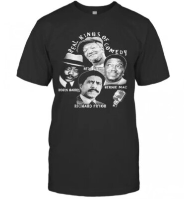 Richard Pryor T-Shirt Real Kings Of Comedy Shirt Unisex Short Sleeve T-Shirt All