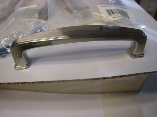 8 New Packaged Satin Nickel Door/Drawer Pulls Cabinet Furniture Hardware 1092SN - Picture 2 of 8