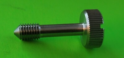 qty 1 - Captive panel screws 1/4-28, Stainless Steel, Knurled & Slotted Head New