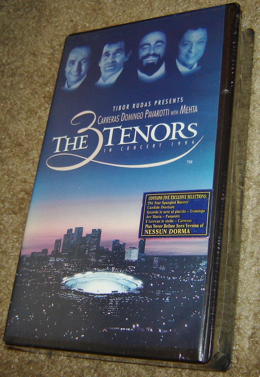 THE３TENORS IN concert 1994 Carreras - Domingo - Pavarotti With Mehta – The 3 Tenors In