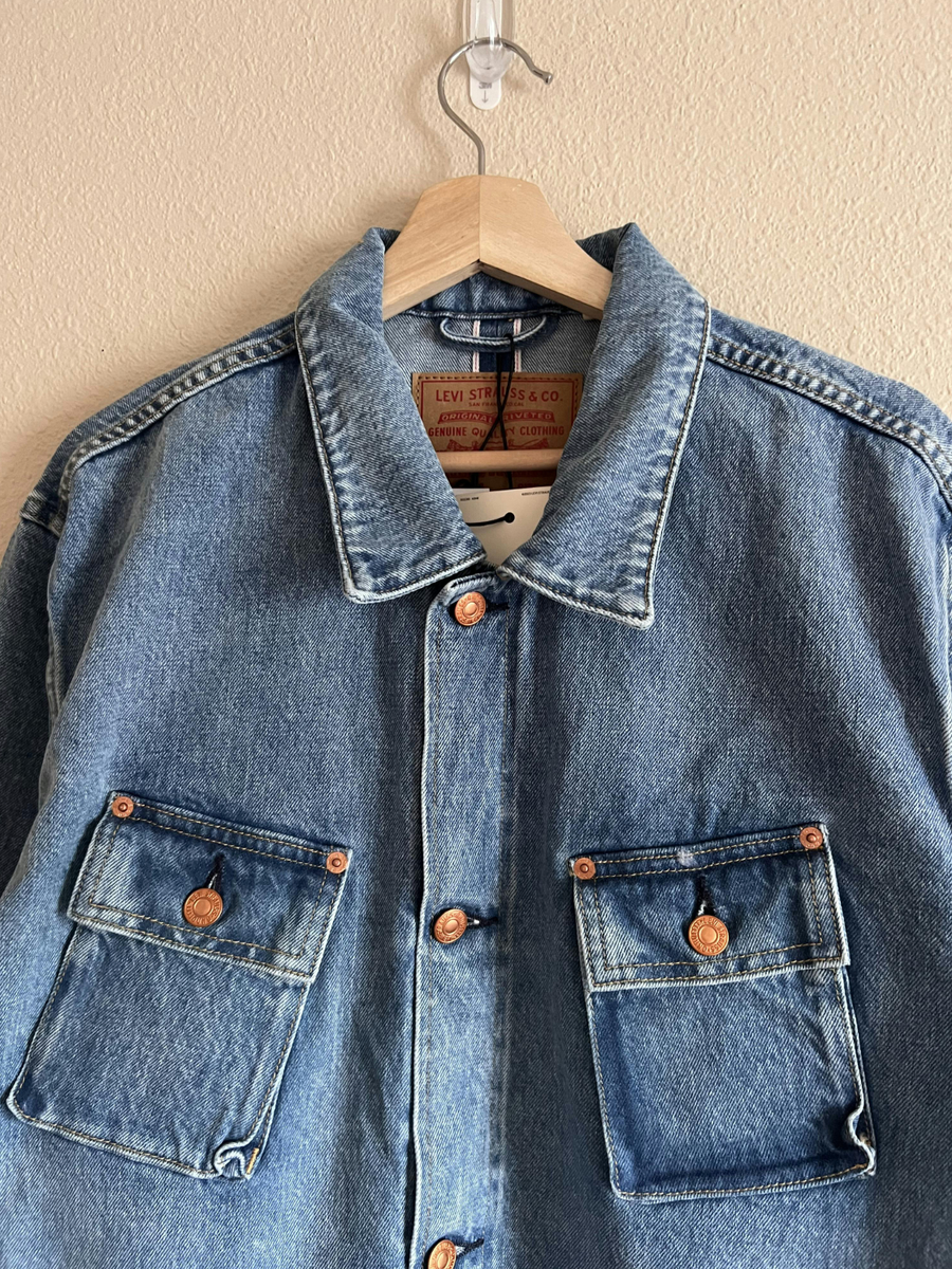 JJJJound x Levi's Denim Utility Jacket - Size XL - Blue