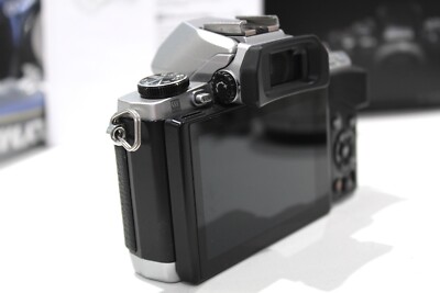 Olympus OM-D E-M10 17.2 MP Digital SLR Camera Body Only - Silver