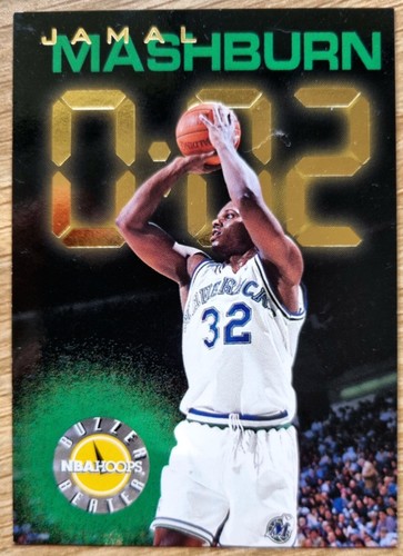 1995-96 NBA Hoops Buzzer Beater #223 Jamal Mashbrun - Mavericks