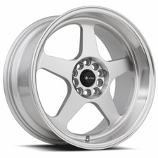 1 18x9 Vors Sp1 5x108 35 Silver Machine Face Lip Wheel 1 18x9 Vors Sp1 5x108 35 Silver Machine Face Lip Wheel