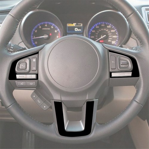 Carena volante nero lucido per Subaru Outback 2015-2017 - Foto 4 di 8