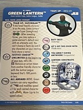 DC Heroclix Justice League Unlimited 002.01 Green Lantern Team Up Card