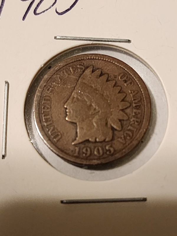 1905 1C BN Indian Cent