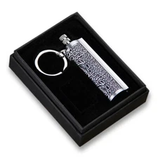 Permanent Match Keychain Lighter,Keychain Flint Metal Matchstick Fire Starter