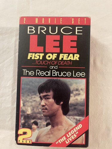 Fist of Fear... Touch of Death/Real Bruce Lee (2-VHS, 1998, Quality Video)
