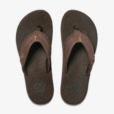 New Reef Cushion Dawn (Brown) Men's Flip Flop Sandals - Size 8 NWT!