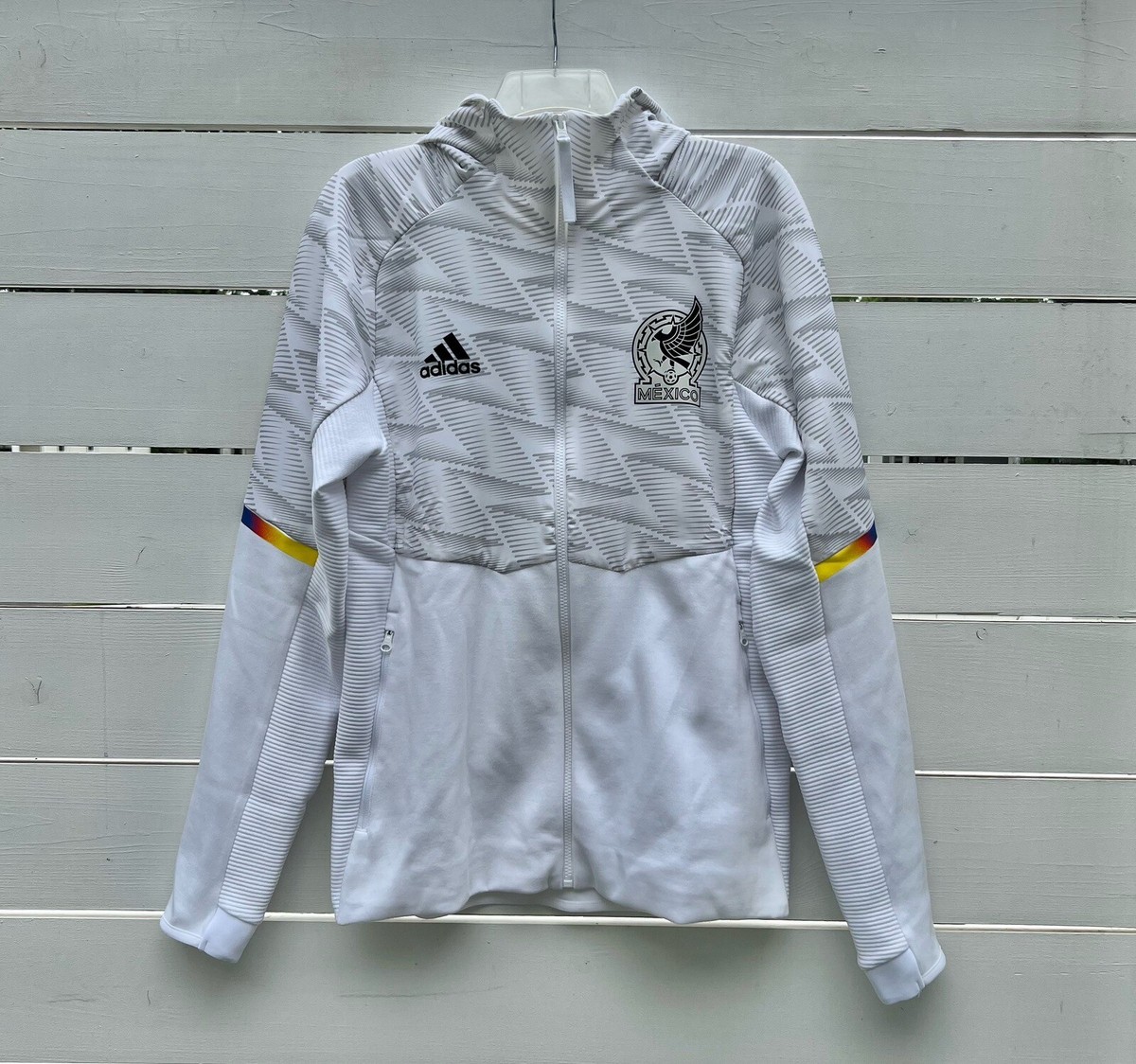 Adidas Mexico Game Day Full-Zip Hoodie Men's Size Small UK