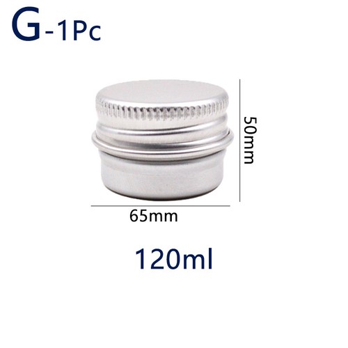 1PC Small Screw Round Lip Metal Tin Storage Jar Balm Containers&Lids Screw Top - Picture 16 of 17