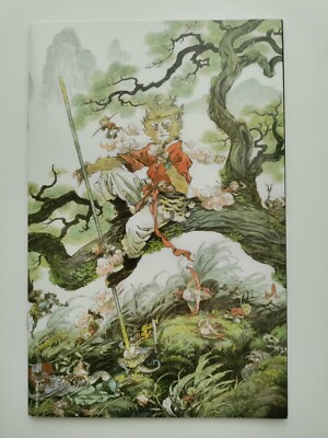 MONKEY PRINCE #1 COVER C ZAO DAO PREMIUM CARD STOCK TEAM VARIANT DC 2022 NM+