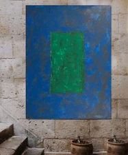 Original,  Mark Little,Acrylic Painting 81” X 62” Extra Large,Abstract,Modern,XL