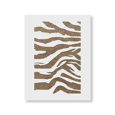 Tiger Stripes Stencil - Durable & Reusable Mylar Stencils
