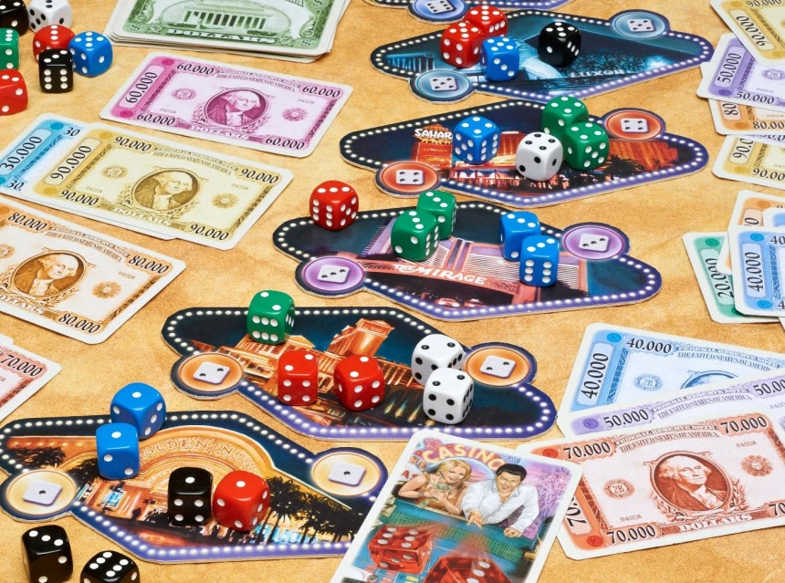 Ravensburger 269389 Las Vegas Dice Card Game Korean Instruction - Image 2 of 4