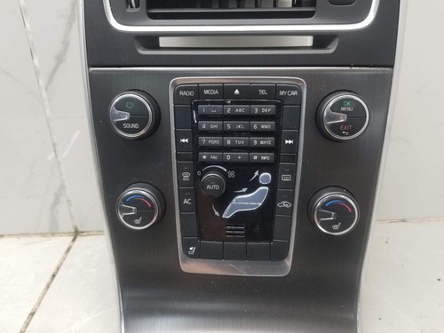 2012 VOLVO S60 CONSOLE CONTROL PANEL HVAC WATERFALL #009858 - Picture 4 of 8