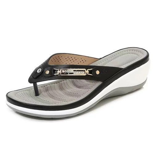Summer Womens Flip Flops Thong Sandals Arch Support Cushion Slippers Soft Shoes - Picture 26 of 28