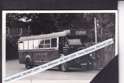 LONDON TRANSPORT - AEC REGAL T TYPE - GY8416 / T316 ROUTE 213 - PHOTO - B12081