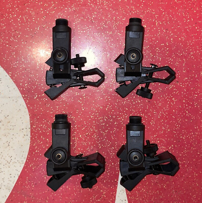 4 Audix DFlex Pivoting Drum Microphone Mounts! Mic Rim Clips! D-Flex Clamps