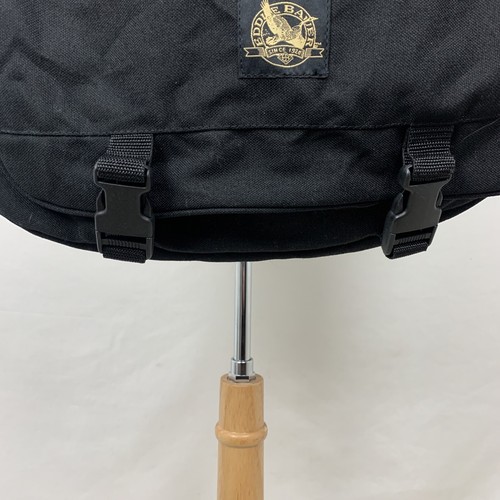Eddie Bauer Laptop Bag School Crossbody Carry On Black Nylon Messenger Pockets - Afbeelding 4 van 12