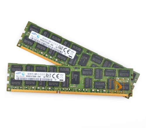Samsung 16GB 2X 8GB 2RX4 PC3-14900R DDR3-1866Mhz ECC REG Server RAM Memory @DDD - Picture 8 of 10