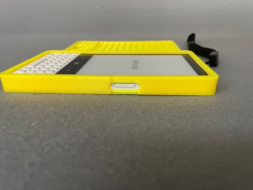 Minimal Phone Flip Case - Glow Yellow (3D Printed) - Zdjęcie 3 z 6