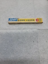 VINTAGE SCRIPTO E440 LONG DRAWING AND WRITING MECHANICAL PENCIL LEAD IN BOX 6 Pc