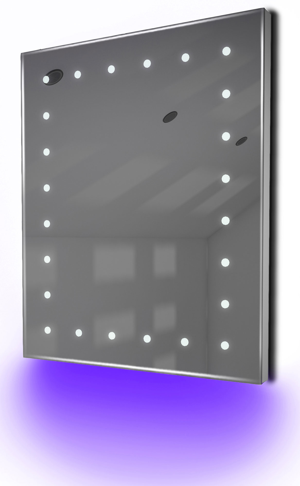 Miroir De Toilette Et Rasage Led Lumière D’Ambiance, Anti-Buée Et Capteur K39Su Miroir De Toilette Et Rasage Led Lumière D’Ambiance, Anti-Buée Et Capteur K39Su