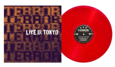 Terror Live In Tokyo LP Ltd Red Translucent Vinyl US 2022 NEW!!