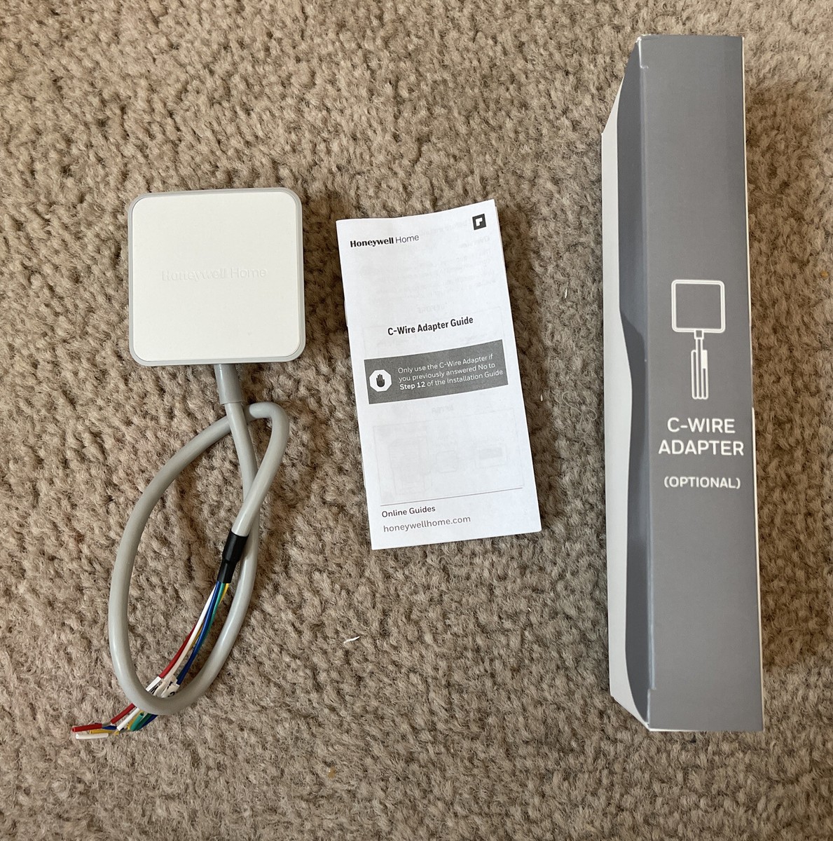 Honeywell Home CWIREADPTR C-Wire Power Adapter CWIREADPTR4001 *Free-Ship*