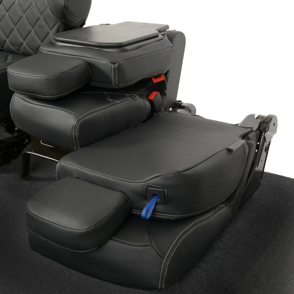 FUNDAS ASIENTO DELANTERO PEUGEOT PARTNER POLIPIEL CON BORDADO (2008-2018) 756 Foto 4 de 4