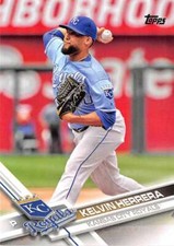 2017 Topps #357 Kelvin Herrera NM-MT Royals