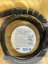 Cable Zipper - Evriholder - New In Package - Black - Large 8 Feet