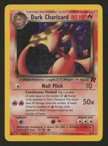 Ensemble de fusées d'équipe Pokémon illimité - Choisissez votre carte ! 2000 Vintage WoTC - NEUF/LP - Photo 7 sur 86