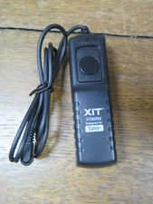 XIT XT60RS DESIGNED FOR CANON WIRED REMOTE CONTROL BLACK