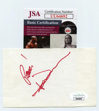 John Denver Signed 3x5 Index Card JSA Certified Authentic Autograph Country