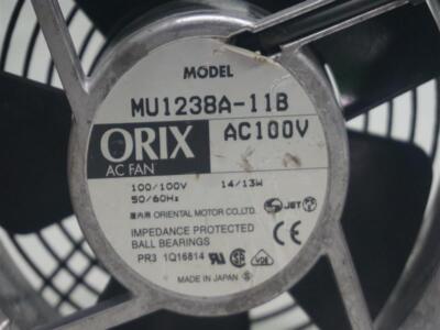Orix MU1238A-11B MU1238A11B AC Fan AC100V 30 Days Warranty