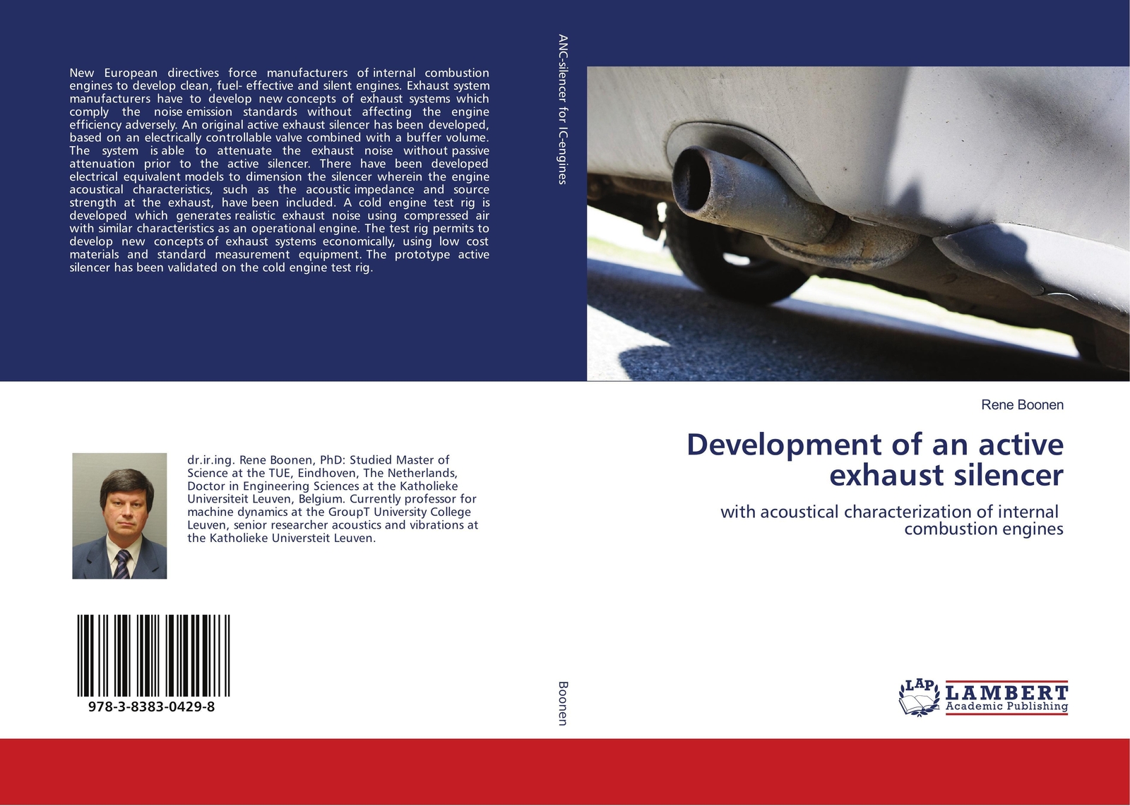 Thumbnail - Development Of An Active Exhaust Silencer | Rene Boonen | Taschenbuch